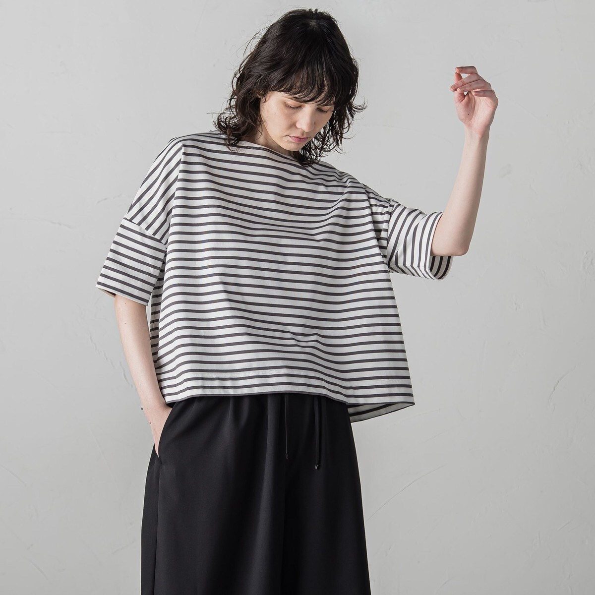 メルトンニットドッキングカットソー | ラエフ(la.f) | マルイ