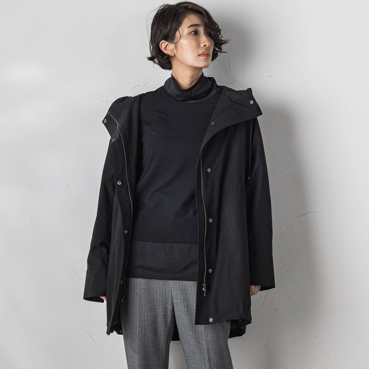 カタログ掲載】パーテーションライトロングジャケット≪洗濯機で洗える