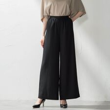 ラエフ(la.f...)のキレリワイドパンツ≪洗濯機で洗える≫