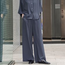 ラエフ(la.f...)のキレリワイドパンツ≪洗濯機で洗える≫