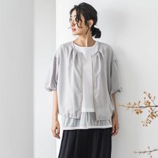 ラエフ(la.f...)の【WEB限定】バルーンスリーブブラウス≪手洗い可能≫