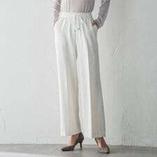 ピクシエスタワイドパンツ≪洗濯機で洗える≫