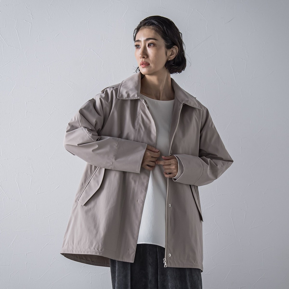 パーテーションダウンステンジャケット≪洗濯機で洗える≫