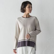 ラエフ(la.f...)の配色ニット≪手洗い可能≫