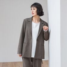 ピクシエスタテーラードジャケット≪手洗い可能≫