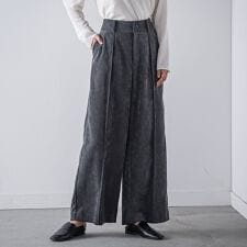 ラエフ(la.f...)のコーデュロイワイドパンツ≪洗濯機で洗える≫