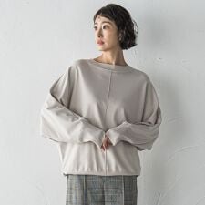 ストレッチドルマンニット≪手洗い可能≫