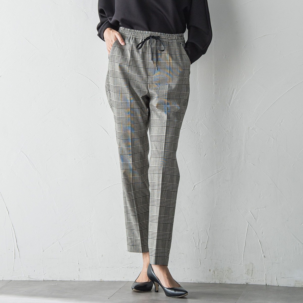 ウールラメシャンブレーパンツ | ラエフ(la.f) | マルイウェブチャネル