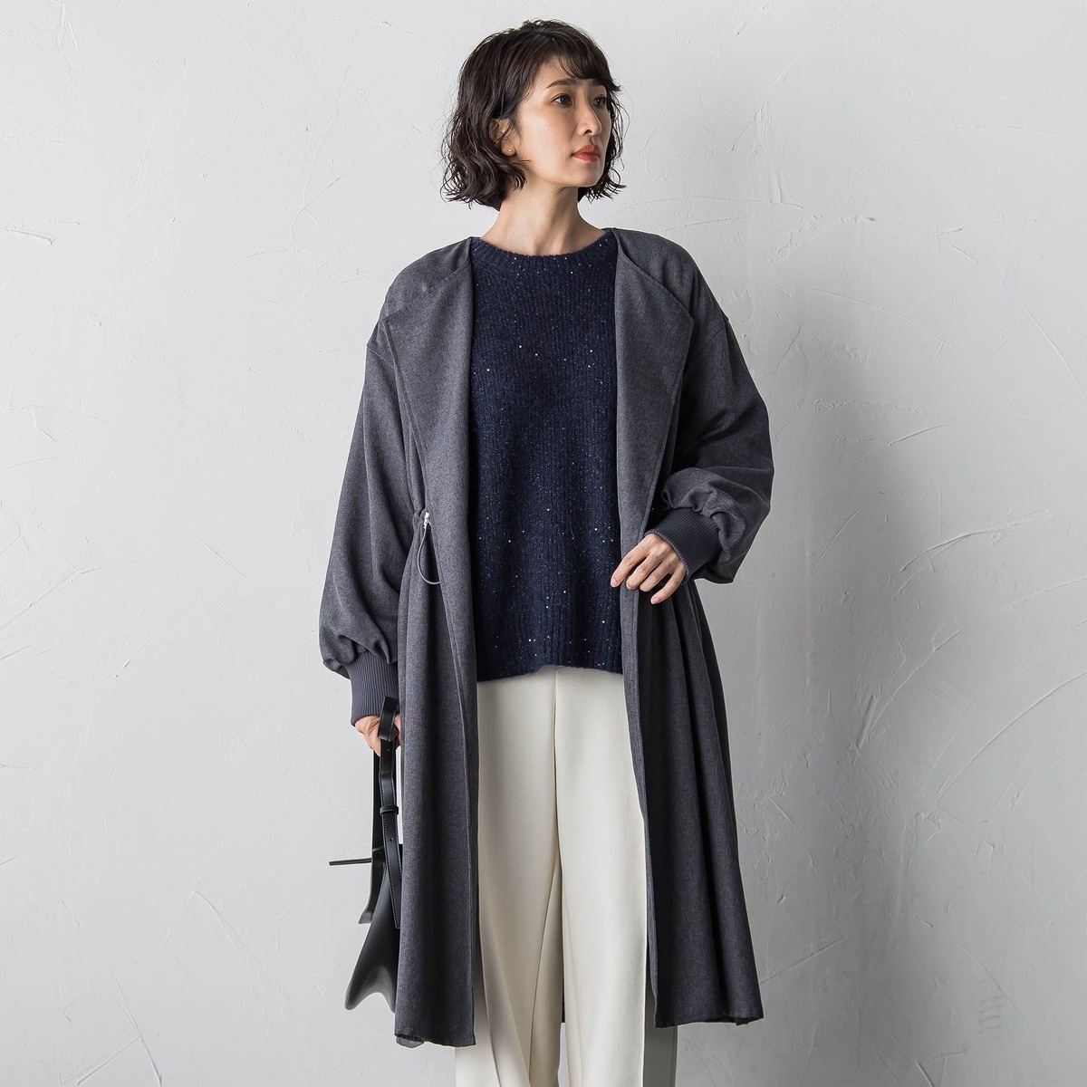 大きいサイズ】ドロストロングコート≪洗濯機で洗える≫ | ラエフ(la.f