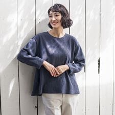 ラエフ(la.f...)のつぶつぶジョーゼットカットソー≪洗濯機で洗える≫