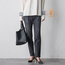 【WEB限定】”あたたか美脚”裏起毛デニム