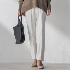 両面起毛2WAYストレッチテーパードパンツ