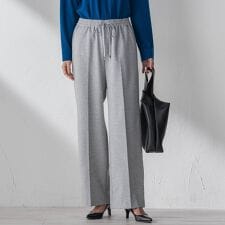 両面起毛ワイドパンツ