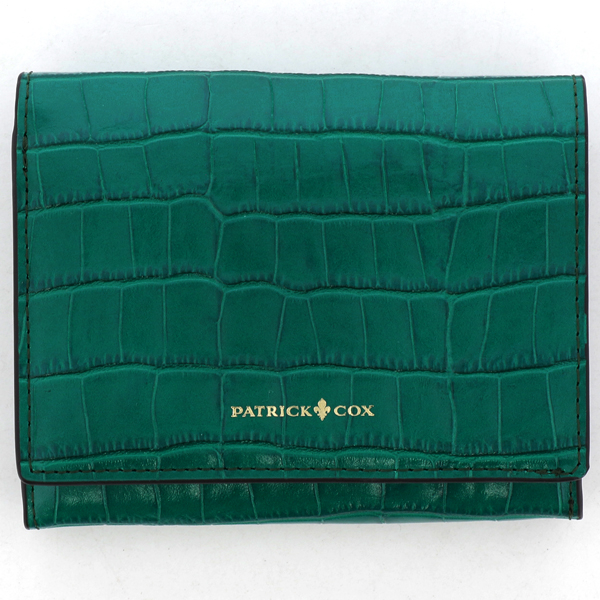 PATRICK COX イタリークロコ 二つ折り財布 | パトリックコックス