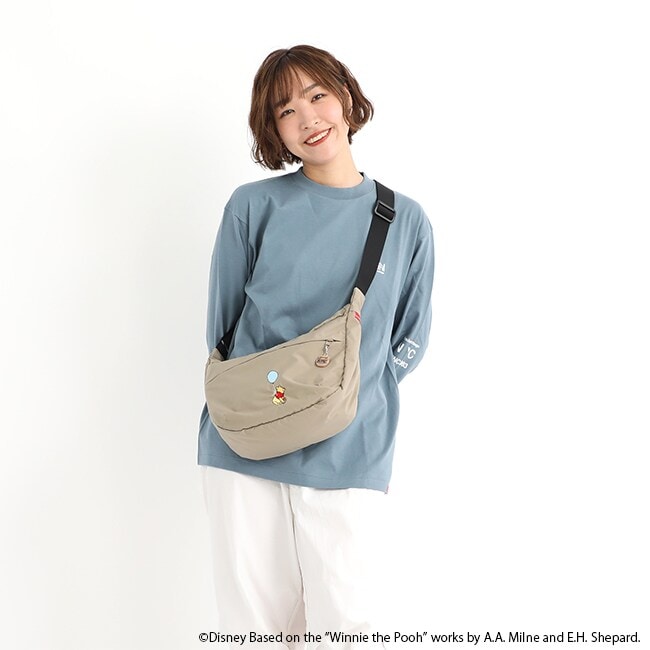 [}C]Duet Shoulder Bag Nylon Tussah Quill 25 / POOH/}nb^|[e[WiManhattan Portagej BEG