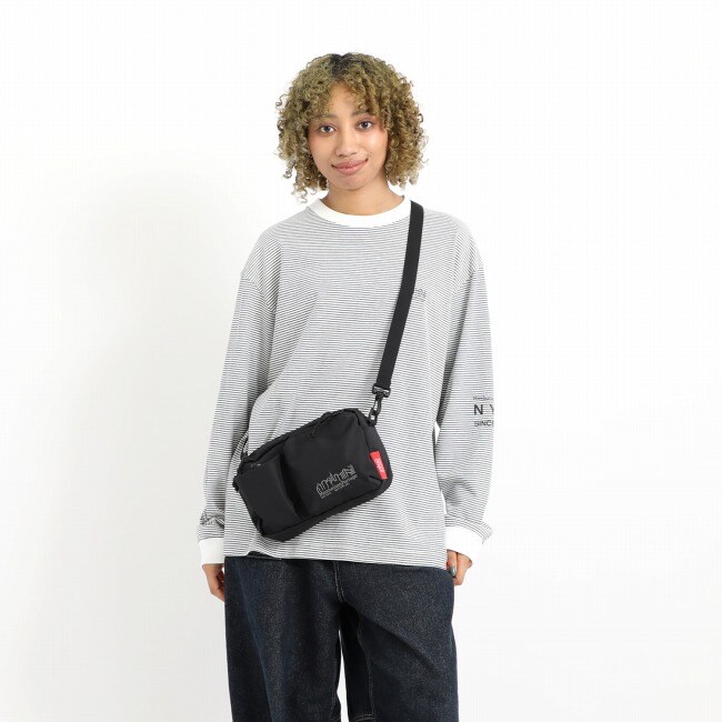 [�}���C]JOGGER ACTION BAG/�}���n�b�^���|�[�e�[�W�iManhattan Portage�j BLK