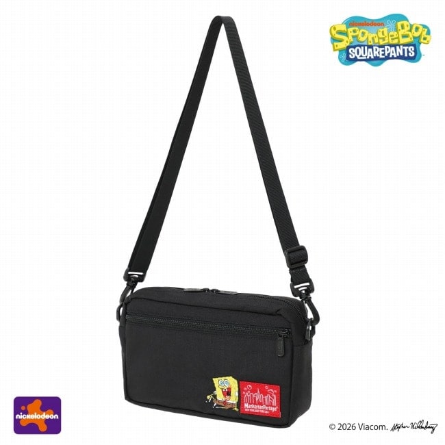 [�}���C]JOGGER BAG 500D CORDURA / SPONGE BOB/�}���n�b�^���|�[�e�[�W�iManhattan Portage�j BLK