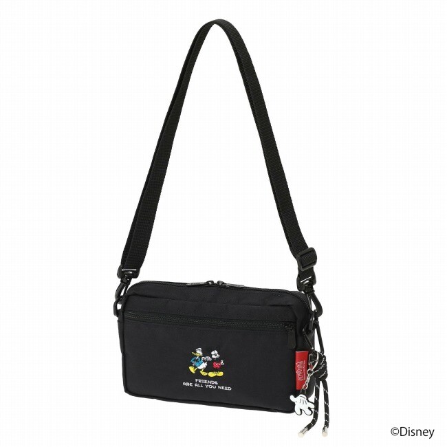 [�}���C]JOGGER BAG / MICKEY / 26/�}���n�b�^���|�[�e�[�W�iManhattan Portage�j BLK