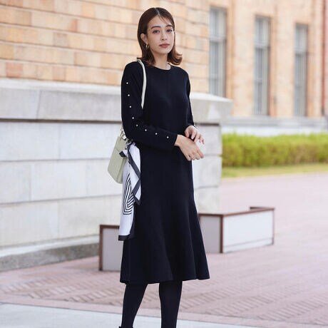 新色追加 予約開始 袖パールマーメイドニットワンピース 手洗い可能 ケティ Ketty 4101 ファッション通販 マルイウェブチャネル