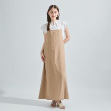 ウォッシュリネンキャミワンピース≪洗濯機で洗える≫