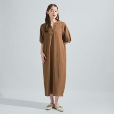 タンブラーブッチャーストライプワンピース≪手洗い可能≫