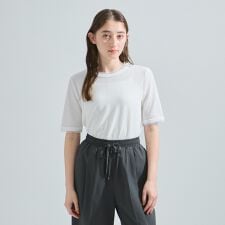 ミニドビーベロアTシャツ≪手洗い可能≫