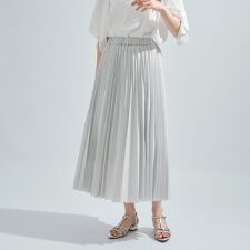 キュプラプリーツスカート≪手洗い可能≫