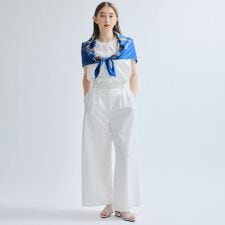 エステルカノコワイドパンツ≪セットアップ対応/洗濯機で洗える≫