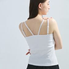 カップ付きストラップキャミソール≪手洗い可能≫
