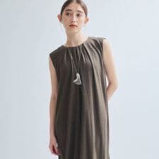 ケティ(ketty)の【接触冷感】リネンライクワンピース≪手洗い可能≫