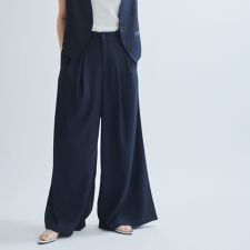 タックフレアパンツ≪手洗い可能≫