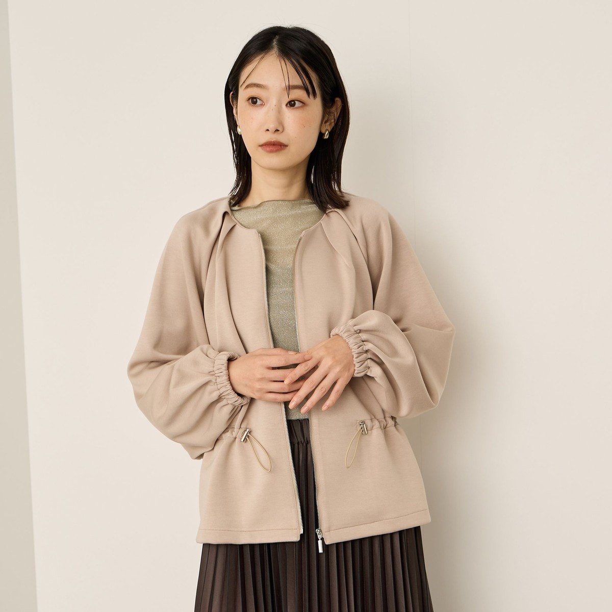 リネンジャケット≪手洗い可能≫ | ドロワットロートレアモン(Droite