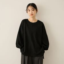 スウェードタッチダンボールプルオーバー≪手洗い可能≫