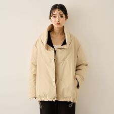 ステッチレスファイバーダウンジャケット