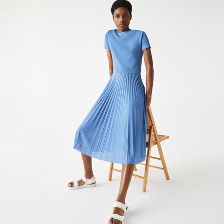 プリーツスカートワンピース ラコステ Lacoste ファッション通販 マルイウェブチャネル Cb001 668 44 01