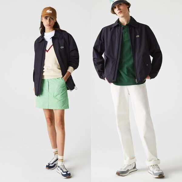 ジップアップステンカラージャケット | ラコステ(LACOSTE