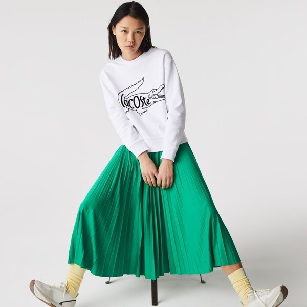 クロコロゴプリントクルーネックスウェット | LACOSTE/ラコステ