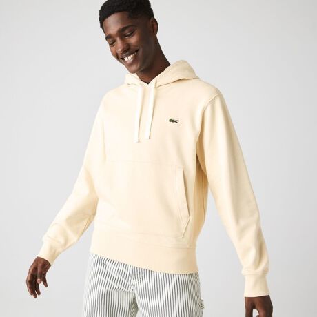 サイドリブオーガニックコットンフードスウェット | ラコステ(LACOSTE 