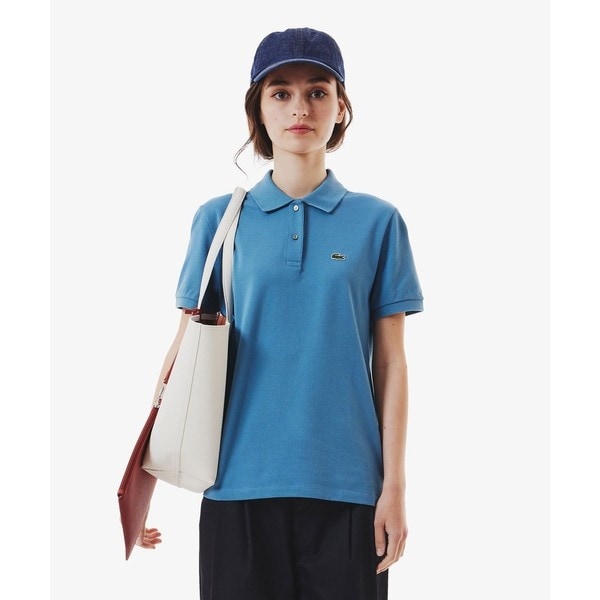 LACOSTE インディゴスキッパーネックポロシャツ | ラコステ