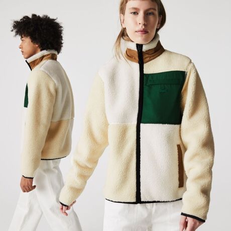 LACOSTE L!VEパネル配色フリースジャケット | ラコステ(LACOSTE 