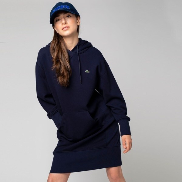裏毛スウェットフーディワンピース | ラコステ(LACOSTE
