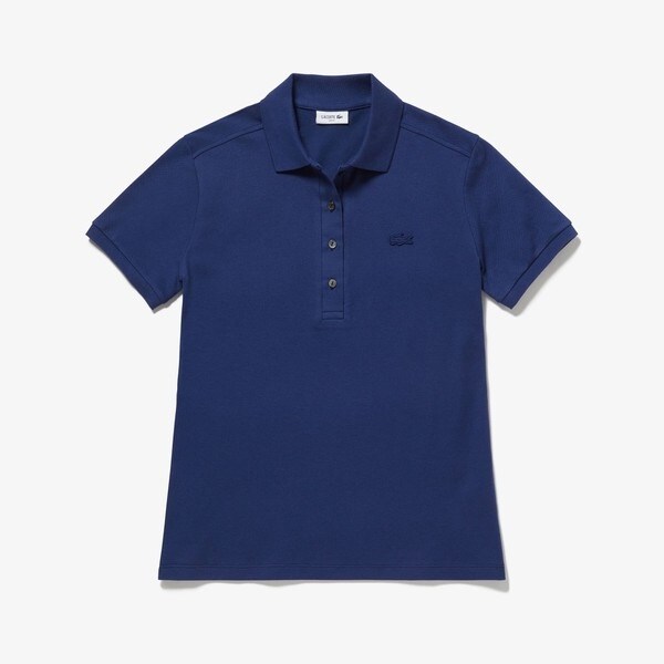 LACOSTEラコステのスリムフィット　ストレッチコットンピケポロ ラコステ LACOSTE スリムフィット ストレッチコットンピケポロ