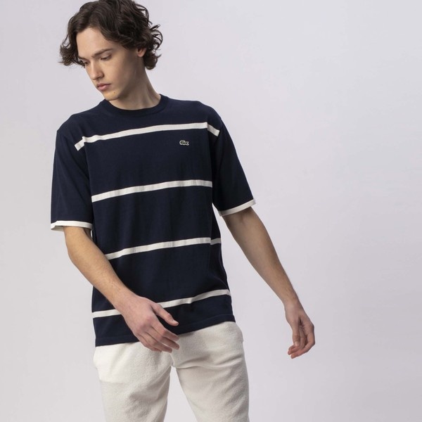 クールマックスニットボーダーTシャツ | ラコステ(LACOSTE) | TH068LJ