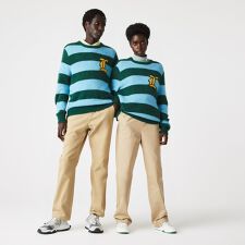 LACOSTE L!VE アルパカブレンドボーダーニットセーター | ラコステ 