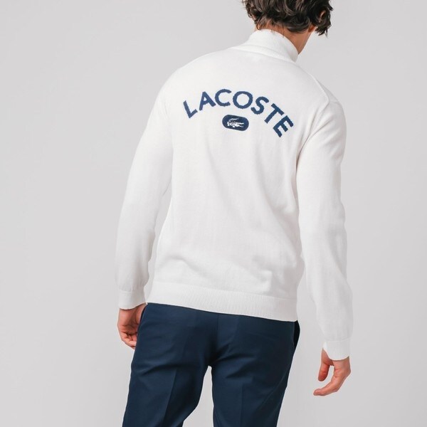 カレッジロゴニットトラックジャケット | ラコステ(LACOSTE) | AH135LJ