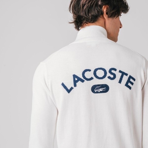 カレッジロゴニットトラックジャケット | ラコステ(LACOSTE) | AH135LJ