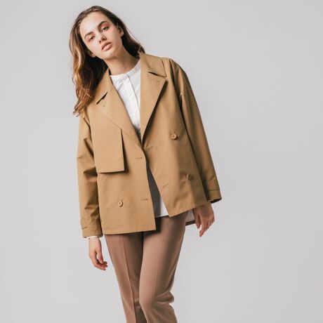 ショートトレンチコート | ラコステ(LACOSTE) | マルイウェブチャネル
