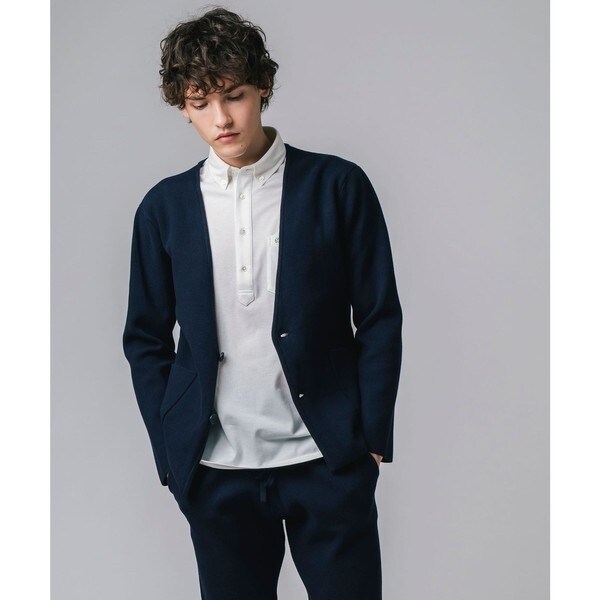 ラコステ AH702LJ ミラノリブ カーディガン LACOSTE ミラノリブニットカーディガンジャケット | ラコステ(LACOSTE
