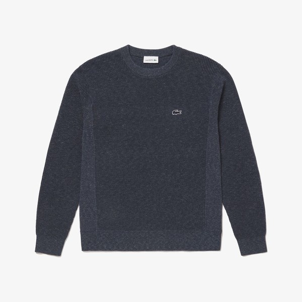 コットンニットワッフルセーター | ラコステ(LACOSTE) | AH552MJ-99