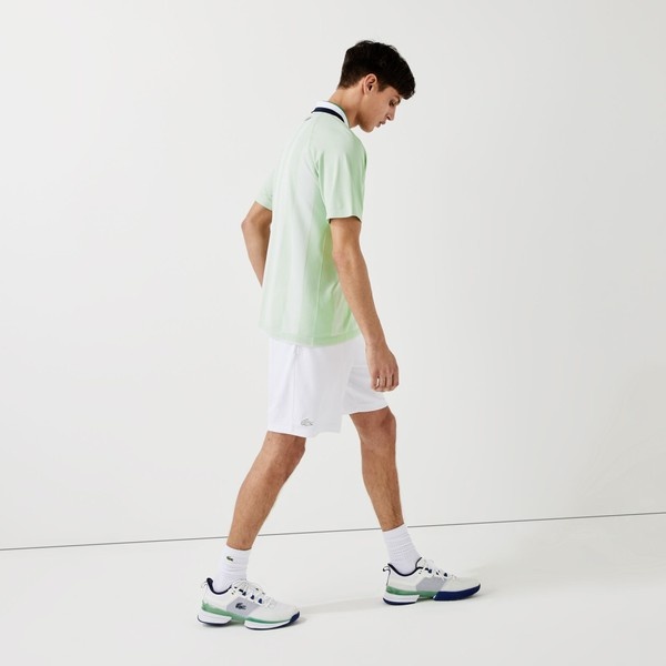 ビッグストライプラグランプルオーバーポロシャツ | ラコステ(LACOSTE